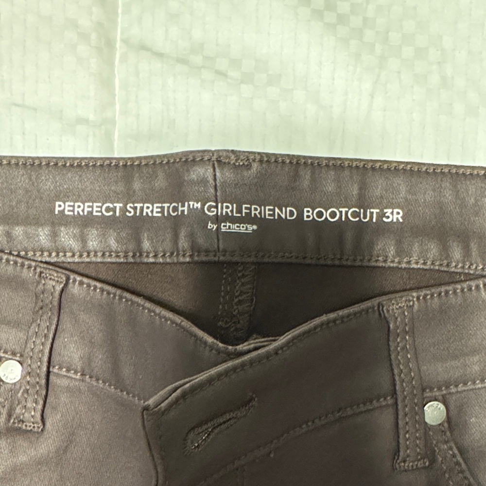 Chico's chocolate brown Pants - Picture 4 of 4